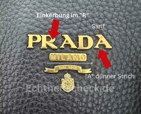 prada schuhe echtheit|Prada logo.